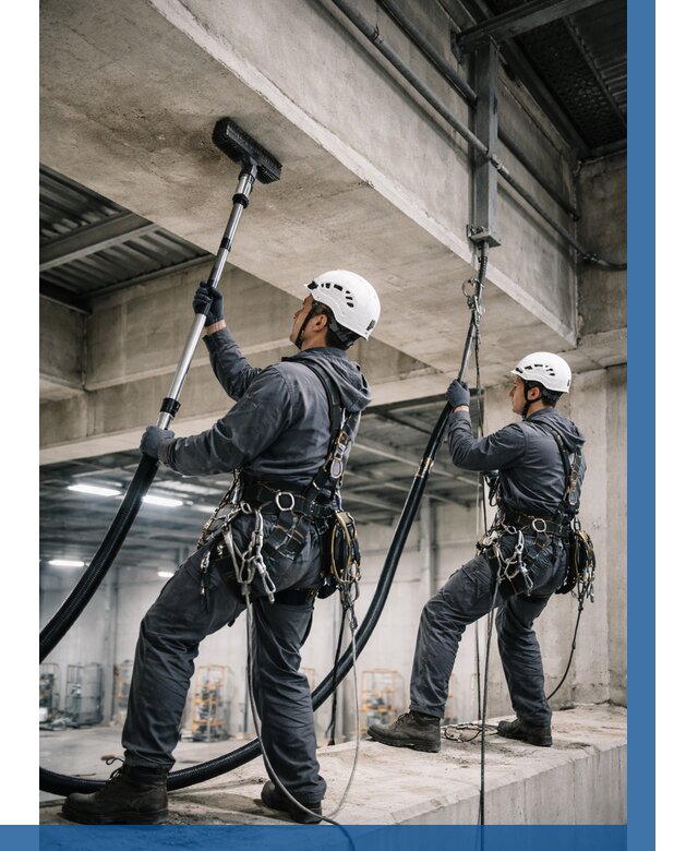 Обеспыливание потолочных конструкций в Сегеже от 260 р. |ВЫСОТНИК-Сгж