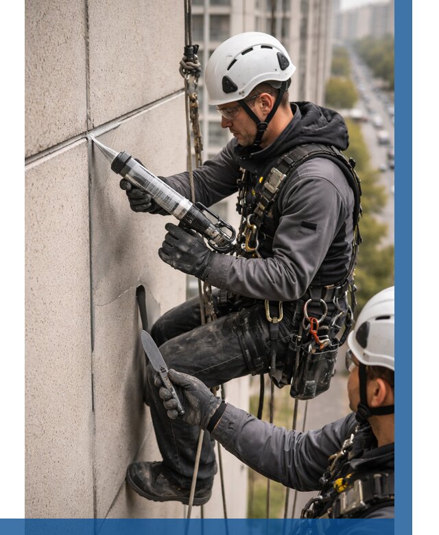 Первичная герметизация швов в Сегеже от 624 р. | ВЫСОТНИК-Сгж