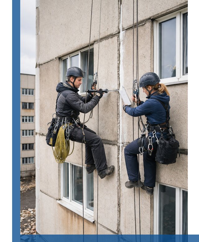 Герметизация межпанельных швов тёплым швом в Сегеже