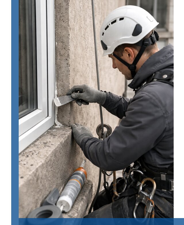 Герметизация монтажных швов окон в Сегеже с гарантией качества