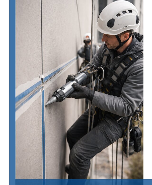 Герметизация стыков фасадных панелей в Сегеже качественно и быстро