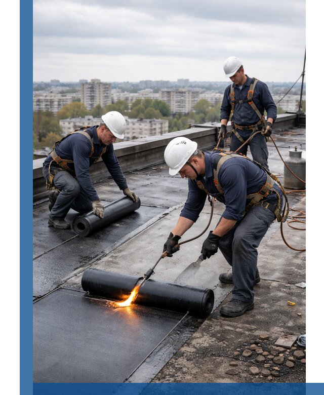 Ремонт наплавляемой кровли в Сегеже качественно и надежно