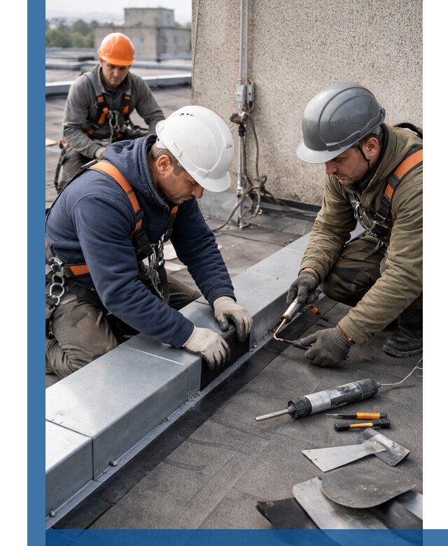 Ремонт кровельных примыканий в Сегеже профессионально