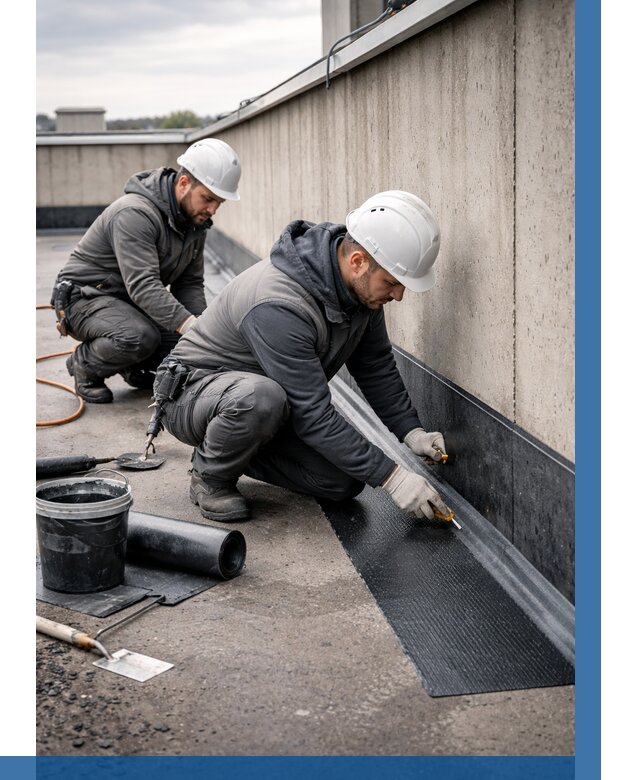 Гидроизоляция примыканий на кровле в Сегеже от 936 р. | ВЫСОТНИК-Сгж