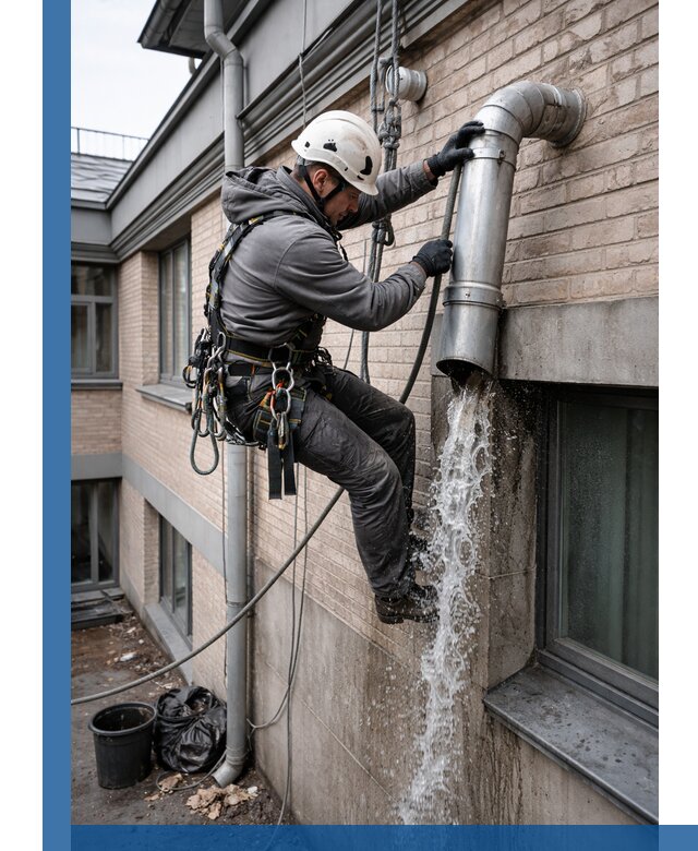 Профессиональная прочистка водосточных труб в Сегеже с гарантией