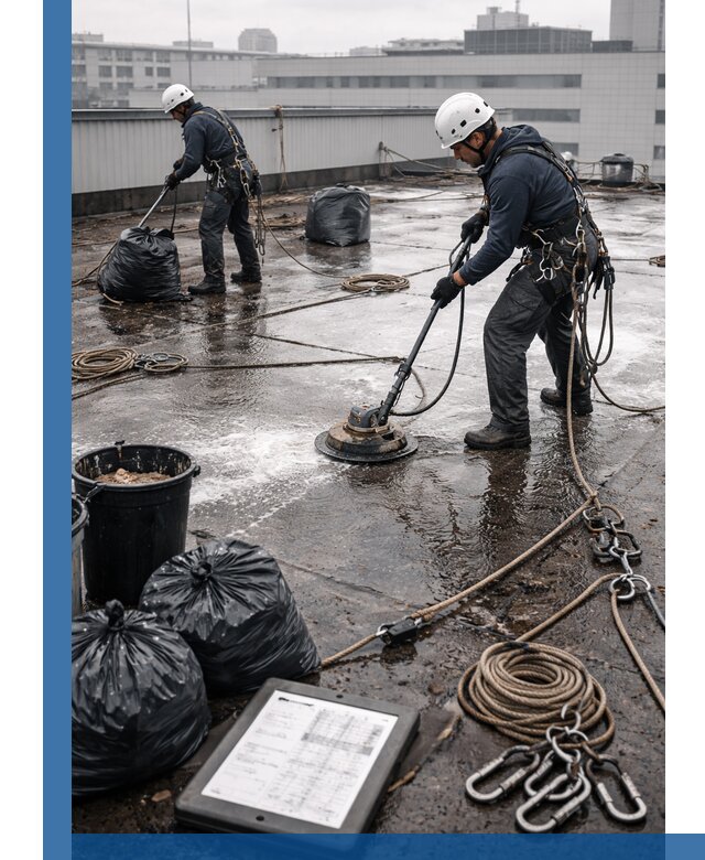 Плановая очистка кровли по графику в Сегеже для безопасности