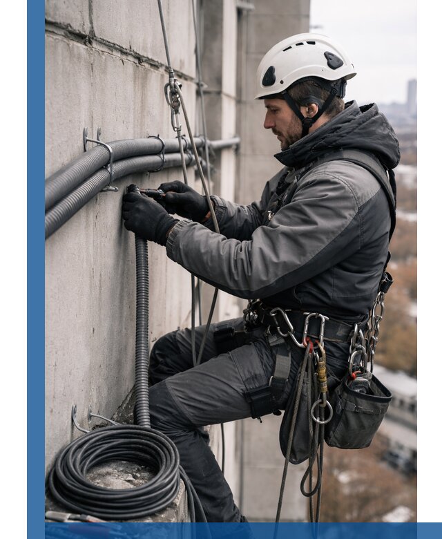 Профессиональный монтаж гофры для кабеля в Сегеже с гарантией