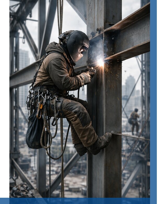 Высотные сварочные работы в Сегеже от 3642 р. | ВЫСОТНИК-Сгж