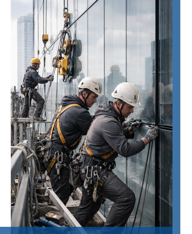 Структурное остекление фасадов в Сегеже от 9885 р. | ВЫСОТНИК-Сгж