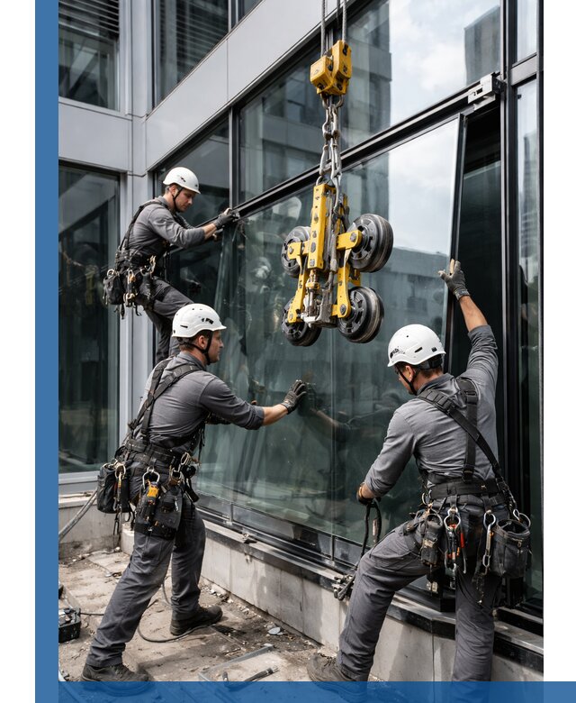 Структурное остекление фасадов в Сегеже монтаж и обслуживание