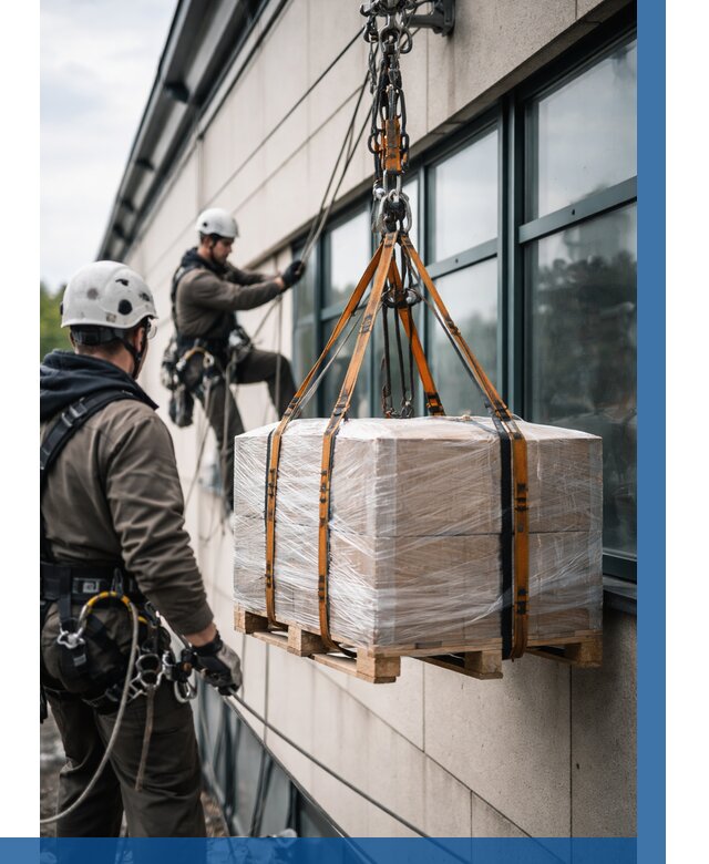 Подъем груза на высоту в Сегеже от 3122 р. | ВЫСОТНИК-Сгж