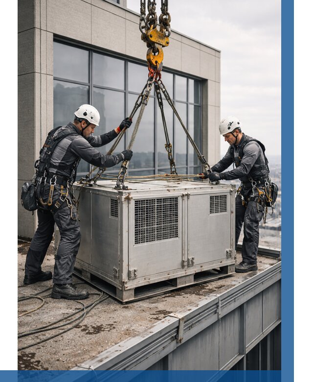 Такелажные работы на высоте в Сегеже от 8324 р. | ВЫСОТНИК-Сгж