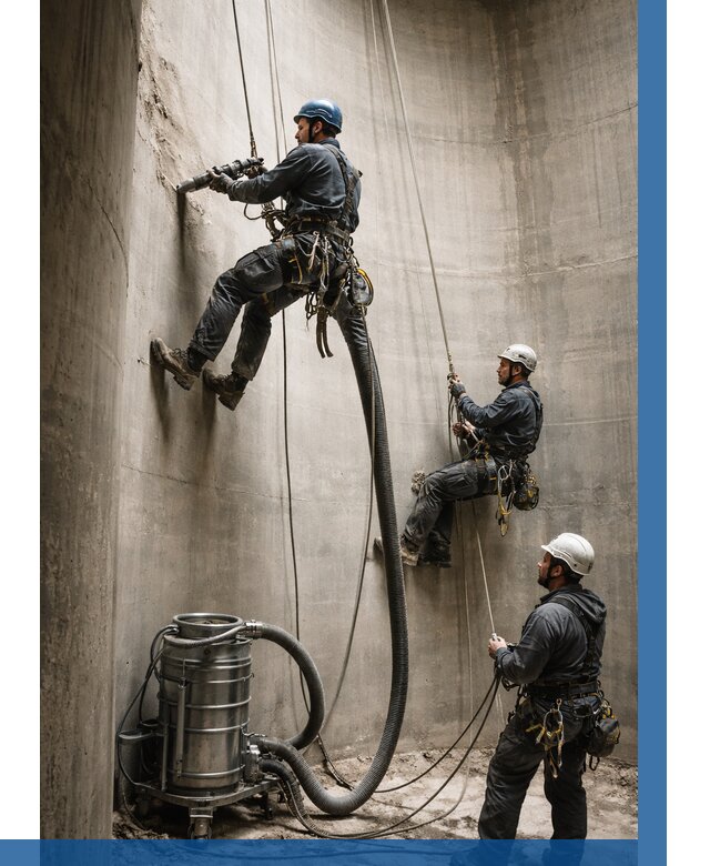 Зачистка силосов в Сегеже от 4682 р. Договор и смета ВЫСОТНИК-Сгж