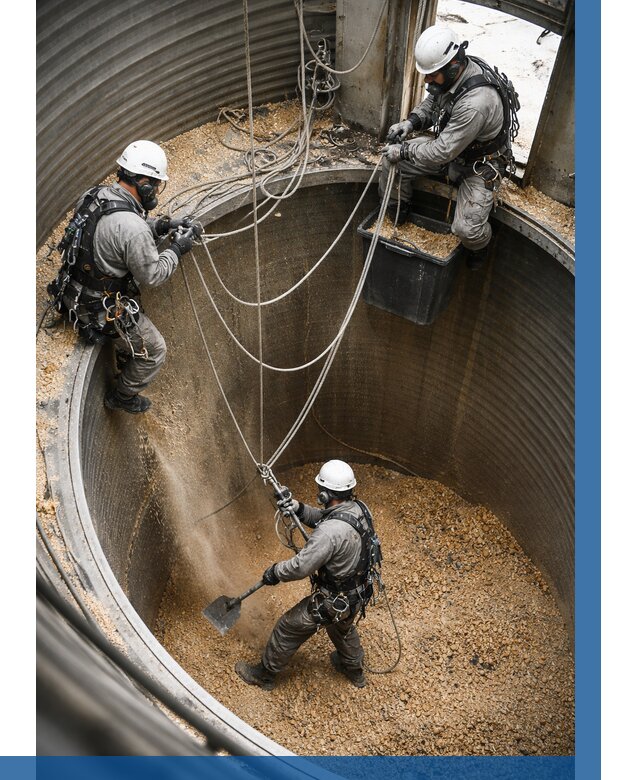 Чистка зерновых бункеров в Сегеже от 12486 р. | ВЫСОТНИК-Сгж