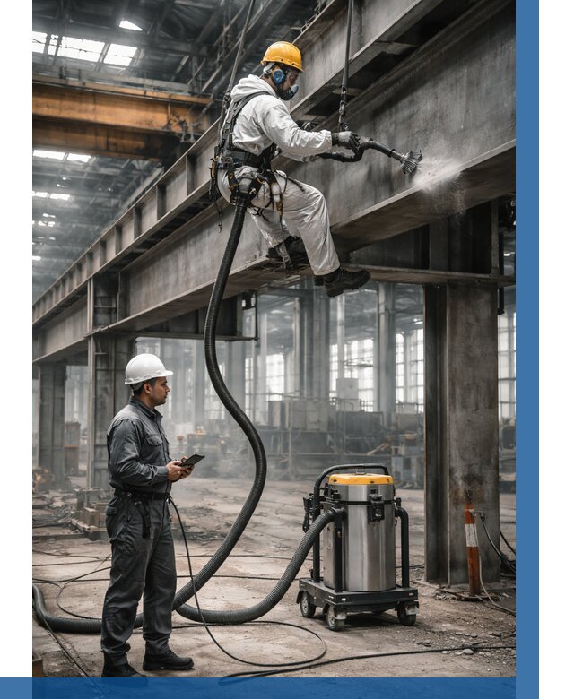 Обеспыливание конструкций в цехе в Сегеже от 4370 р. | ВЫСОТНИК-Сгж