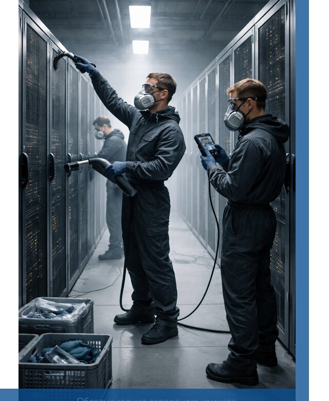 Обеспыливание серверной комнаты в Сегеже от 4682 р. | ВЫСОТНИК-Сгж