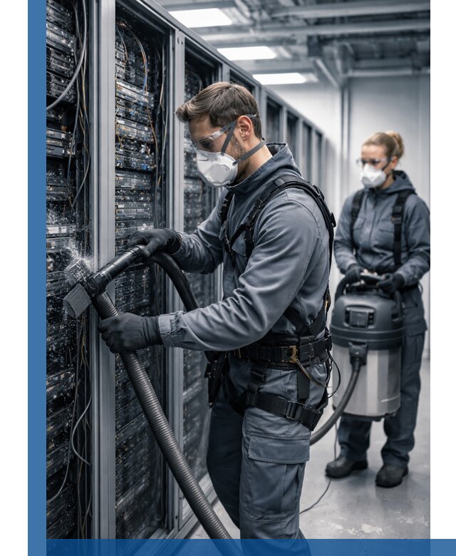 Обеспыливание серверной комнаты в Сегеже, профессиональная очистка