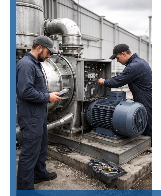 Техническое обслуживание промышленного оборудования в Сегеже