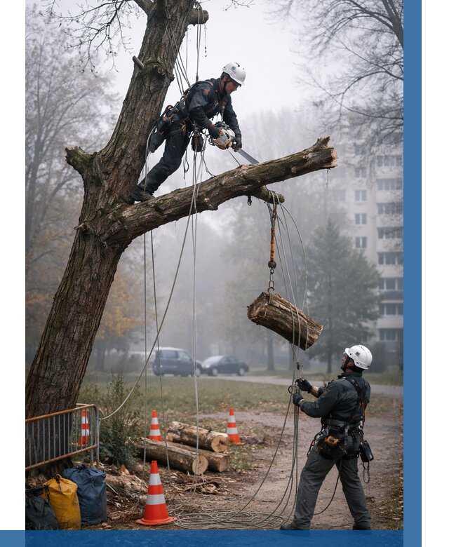 Удаление аварийных деревьев в Сегеже от 15608 р. | ВЫСОТНИК-Сгж